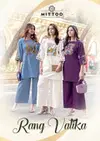 Rang Vatika By Mittoo Dhabu Cotton Wholesale Kurti With Bottom In India